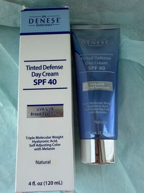 Dr. Denese Tinted Defense Day Cream SPF 40 – Natural | 4 oz ☀️